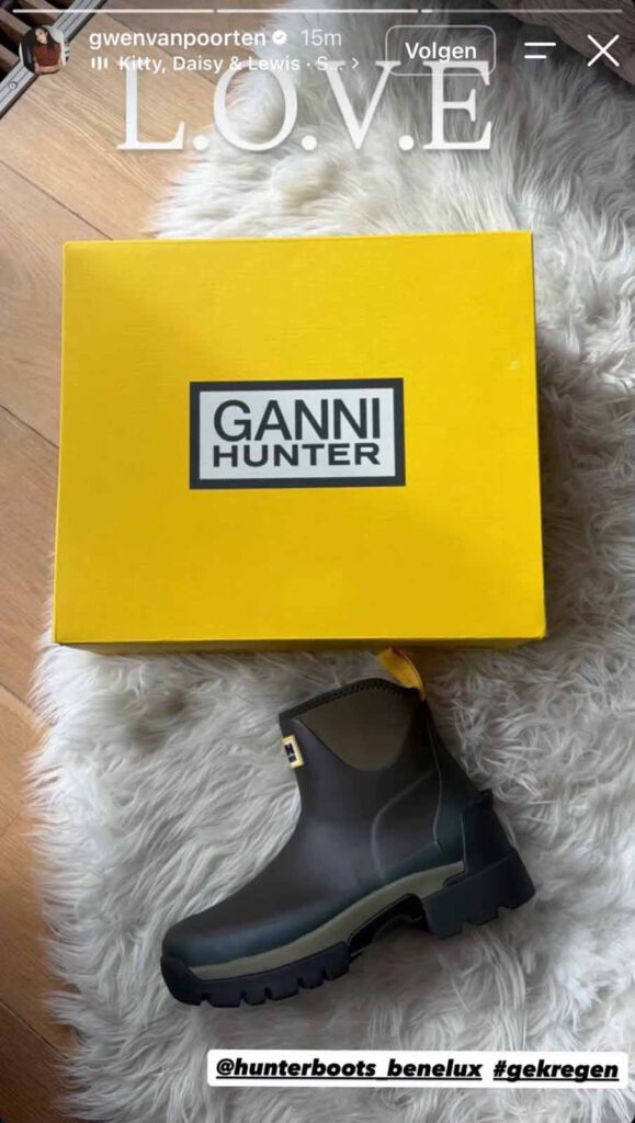 Instagram post Gwen van Poorten
