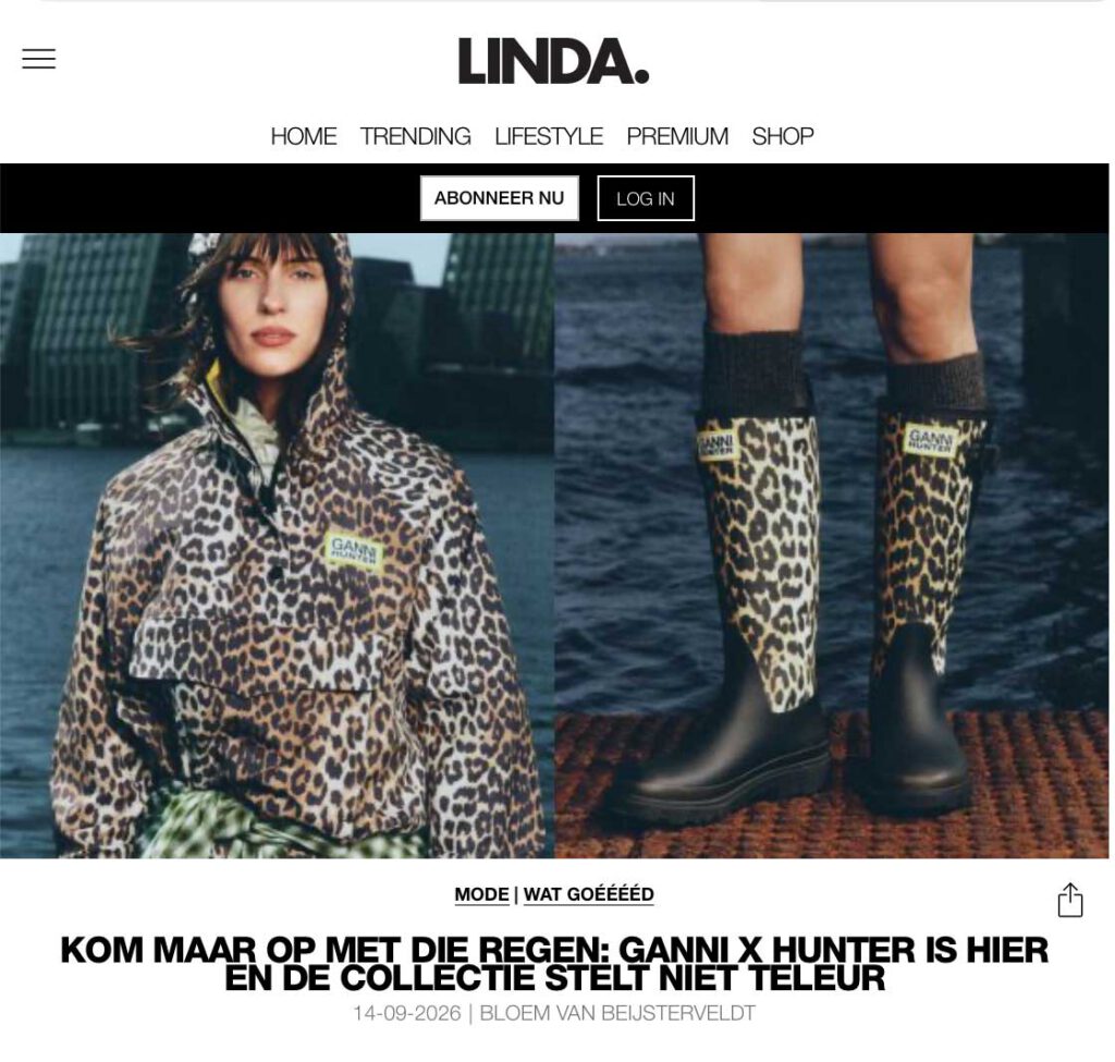 Online article linda.nl